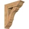 Ekena Millwork Olympic Traditional Smooth Bracket w/ Offset Brace, Western Red Cedar, 7 1/2"W x 24"D x 28"H BKT0806X24X28OLY01SWR - alternate 1